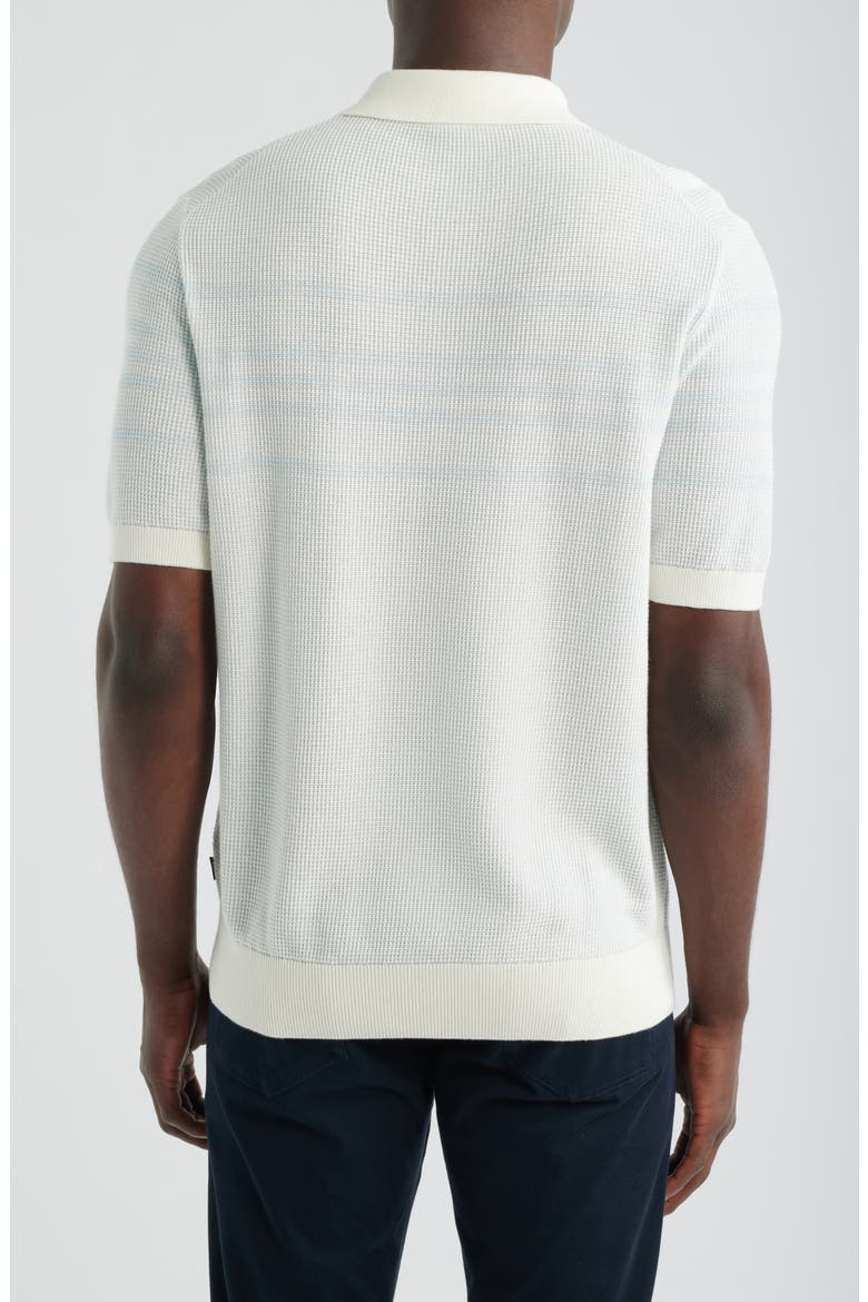 Lancio Polo Sweater, Alternate, color, OPEN WHITE