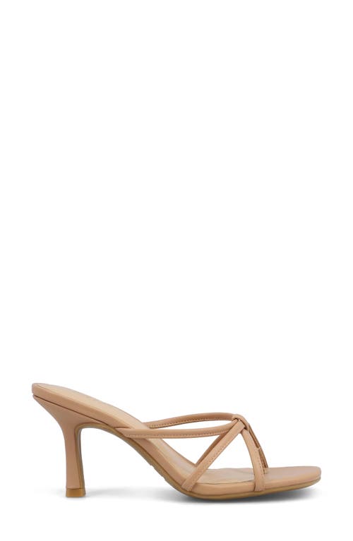 Mia Sybel Strappy Sandal In Nude