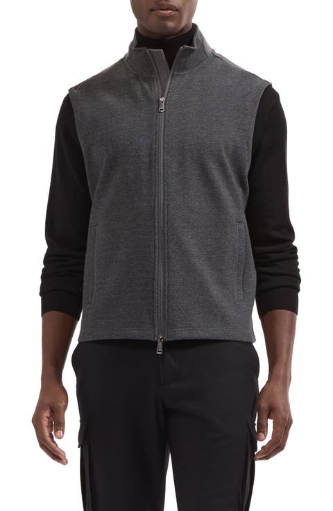 Full Zip Knit Vest