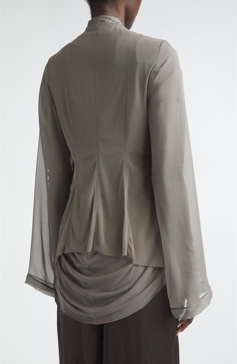 Rick Owens Temple Stag Jacket, Alternate, color, Dust