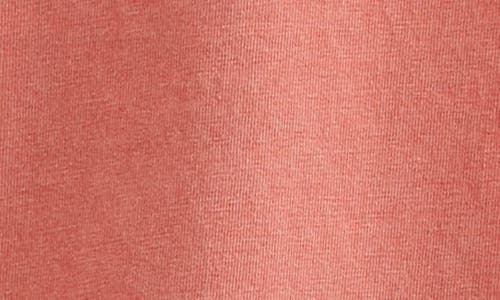 Treasure & Bond Kids' Crop Cotton T-shirt In Coral Faded