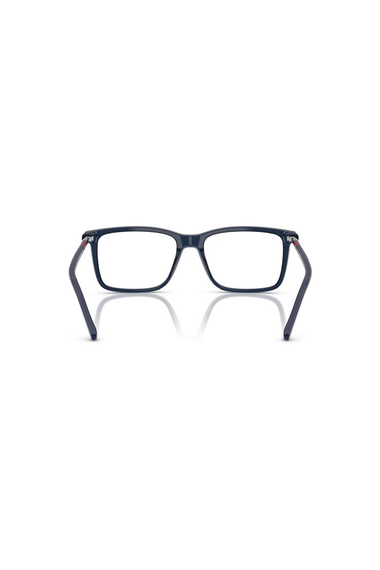 55mm Rectangle optical glasses, Alternate, color, Blue