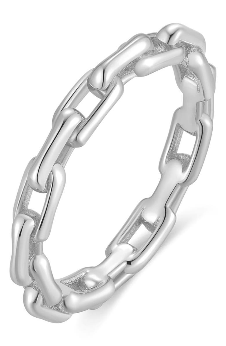 ANIA HAIE Paper Clip Band Ring, Main, color,