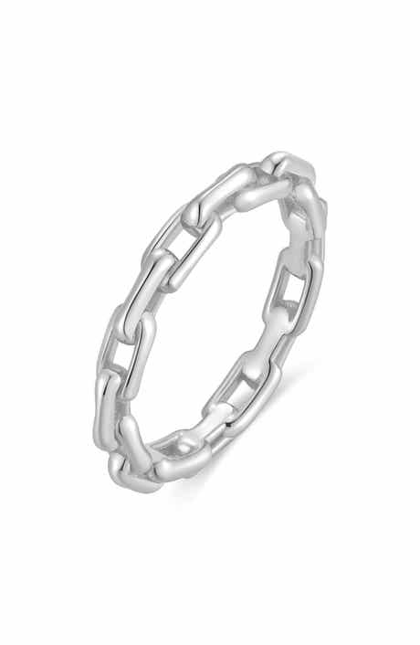 Paper Clip Band Ring