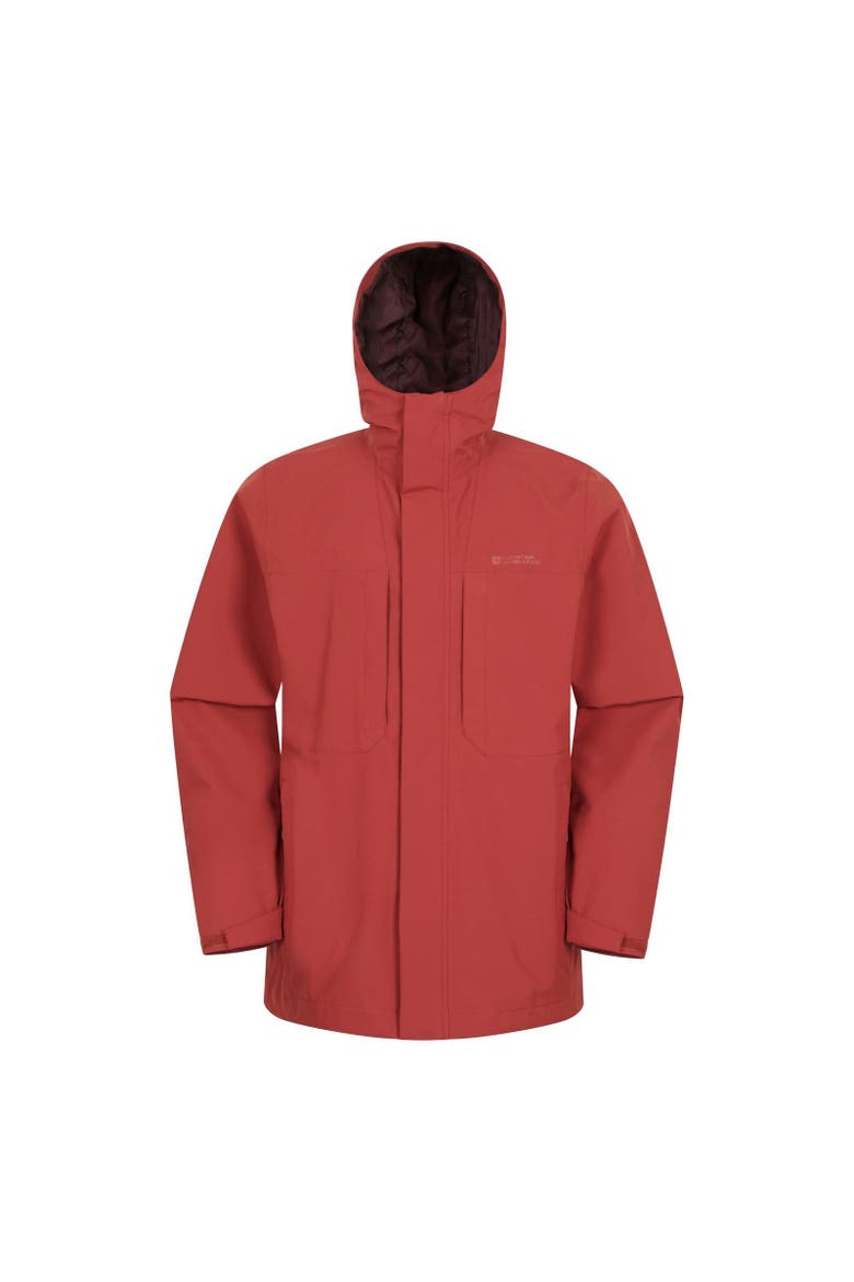 Ridge Waterproof Jacket, Main, color, Rust