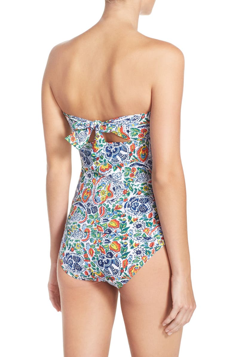 Tommy Bahama Paradise Provincia Bandeau Tankini Top, Alternate, color,