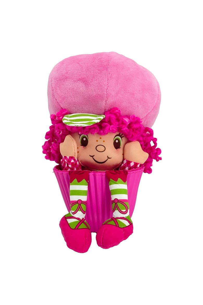 Pop n Flip 9 Inch Raspberry Torte Plush Doll, Alternate, color, Pink