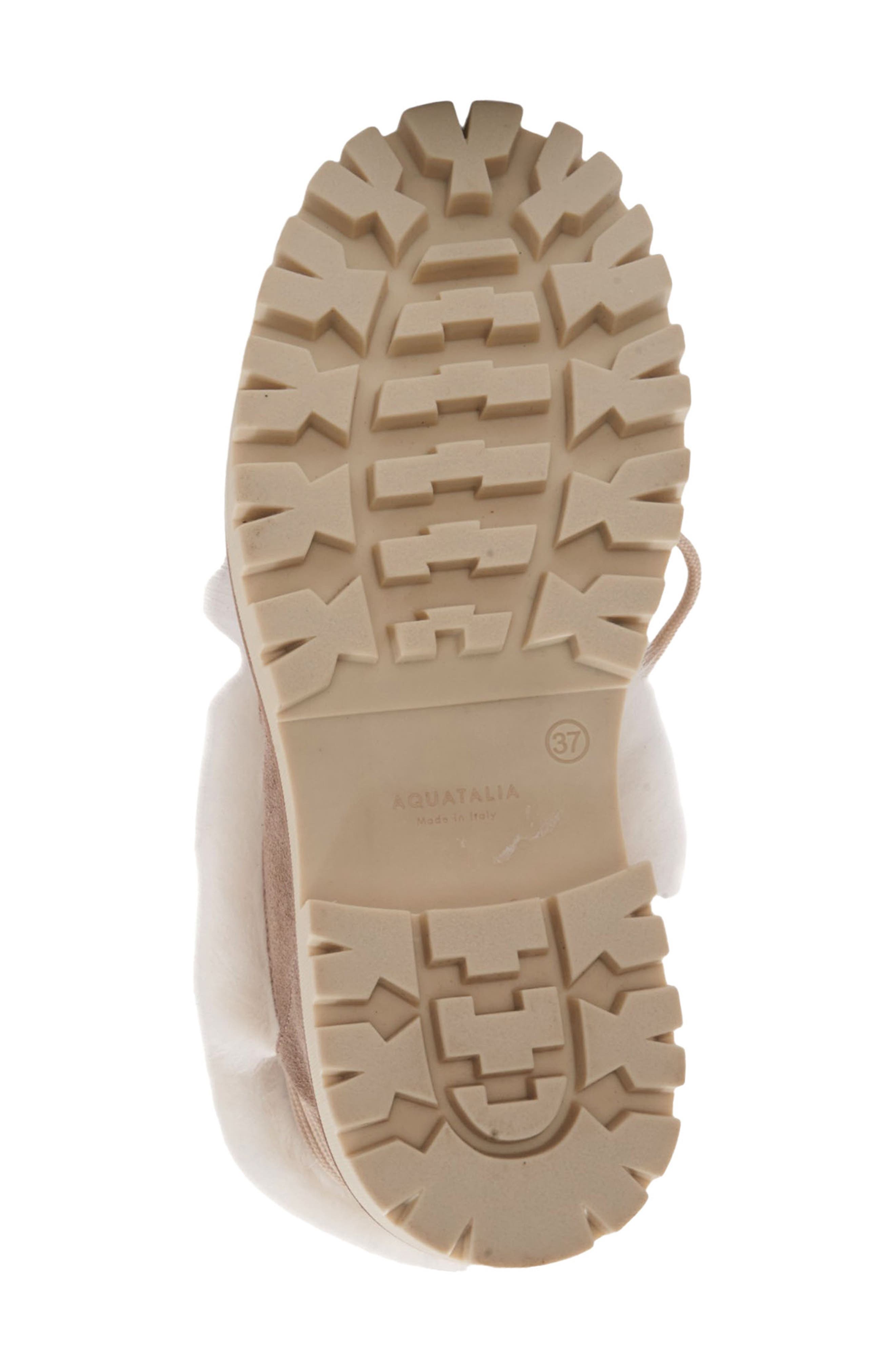 Aquatalia Cinda Weatherproof Genuine Shearling Boot, Alternate, color, 