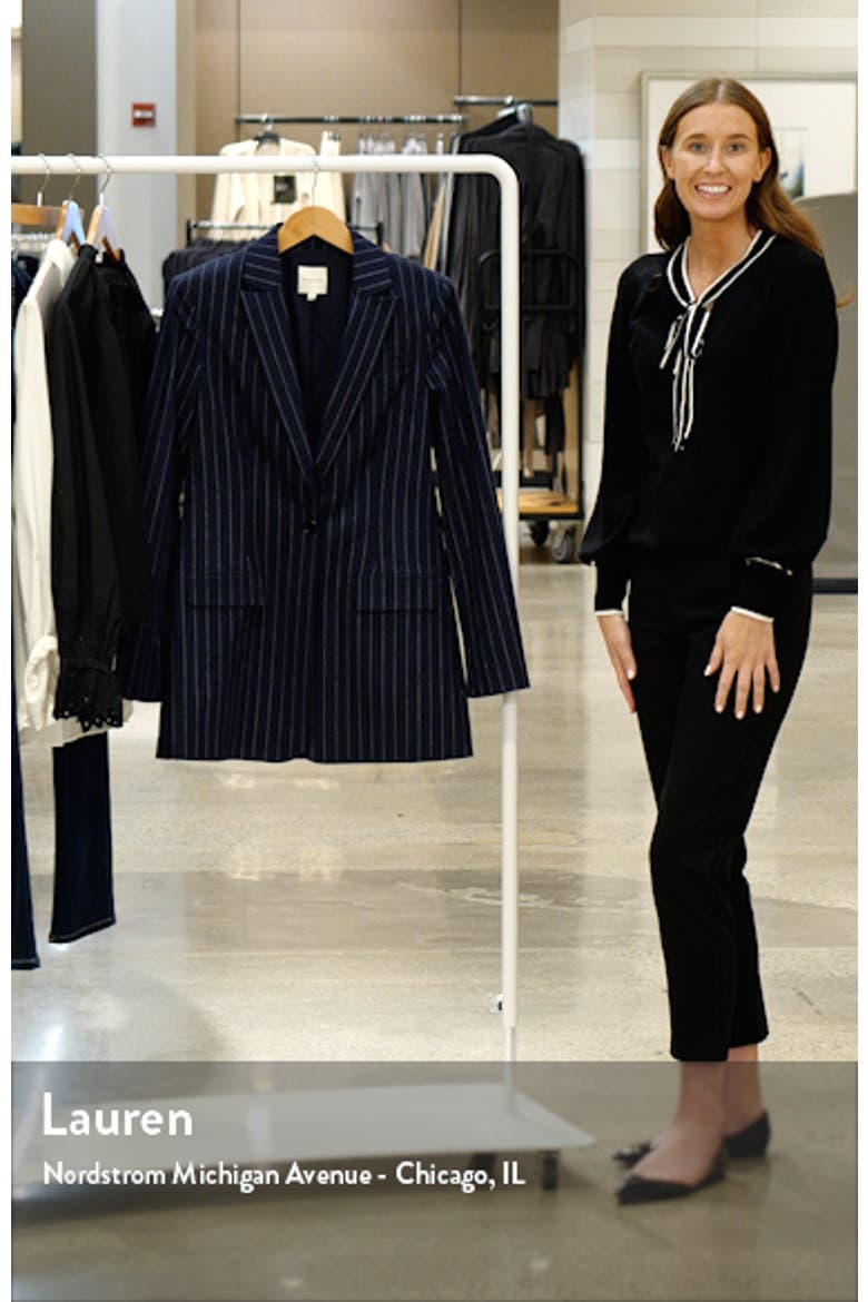 The Break Up Oversize Stretch Cotton Blazer video