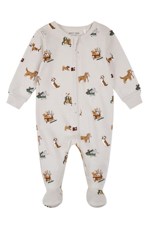 Dogs Organic Cotton Footie