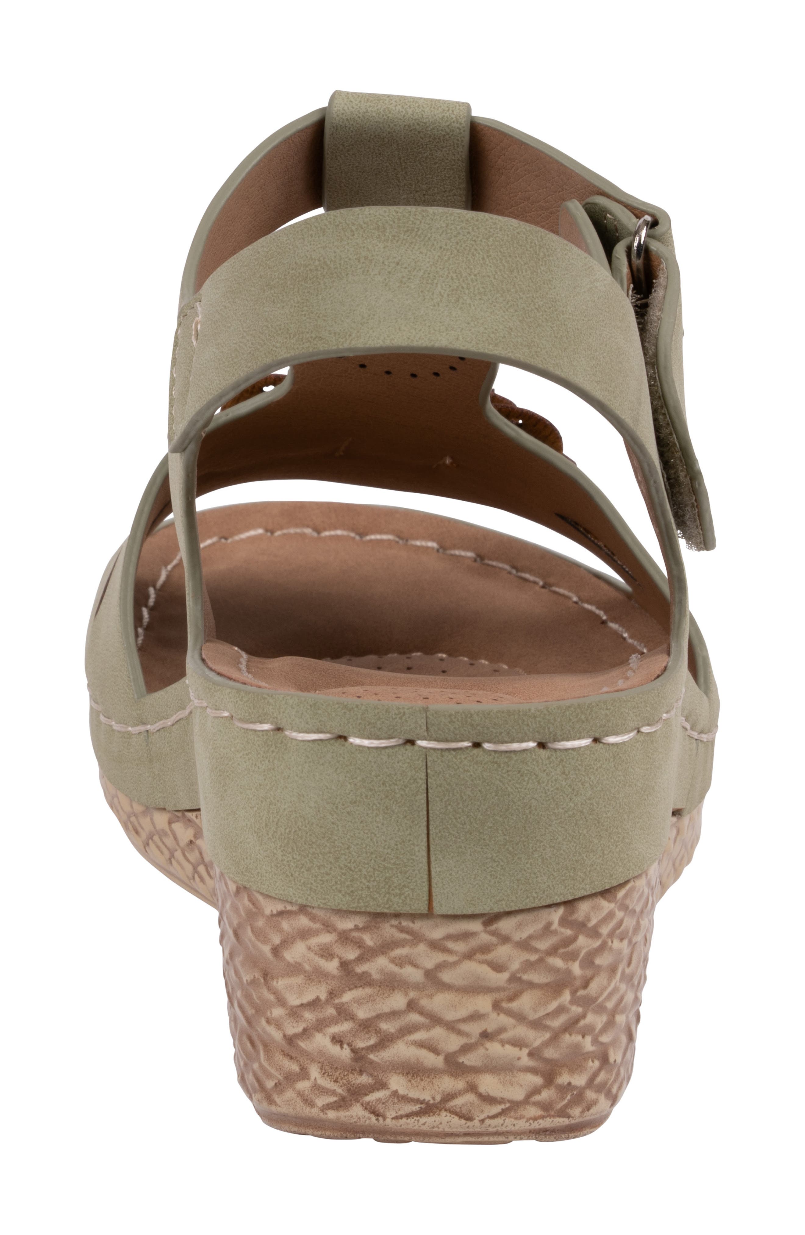 Chirp Wedge Sandal, Alternate, color, SAGE