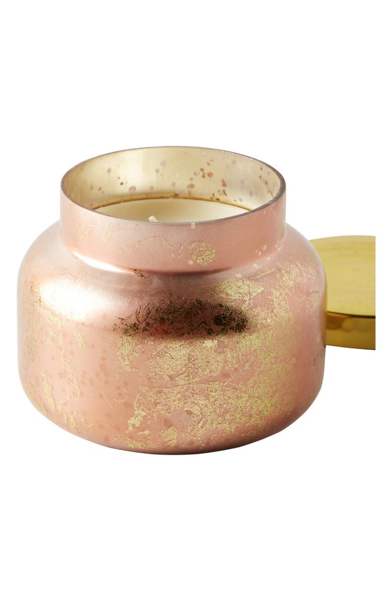 Anthropologie Home Capri Blue Feathered Scented Jar Candle, Alternate, color, 