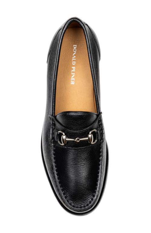 Donald Pliner Evanston Bit Loafer In Black