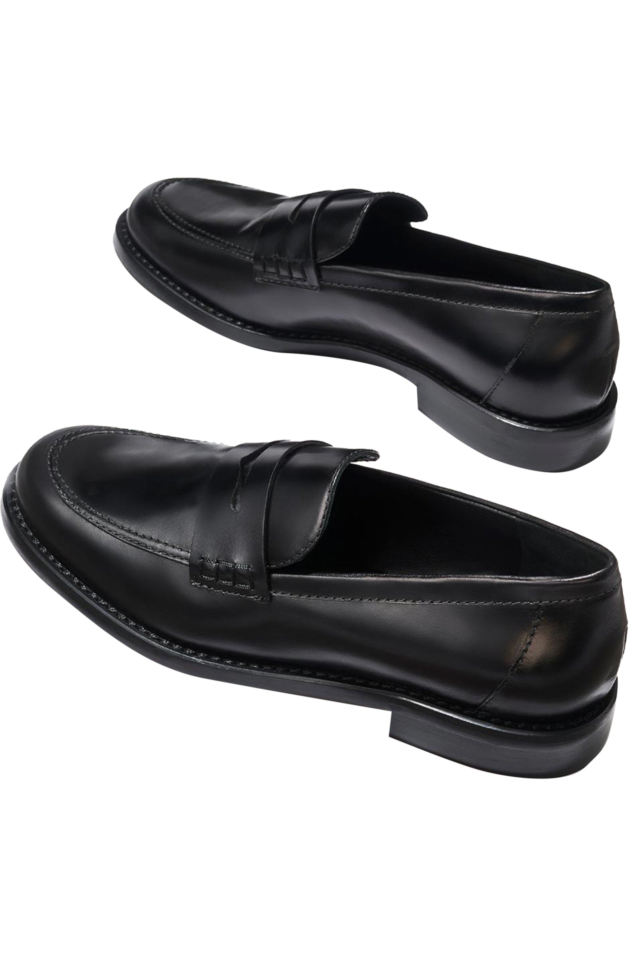 The Marlowe Loafer, Alternate, color, Black Calf