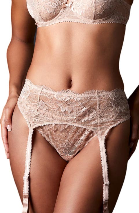 Isabel Lace Suspender Belt