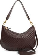 Clare V. Moyen Woven Leather Messenger Bag