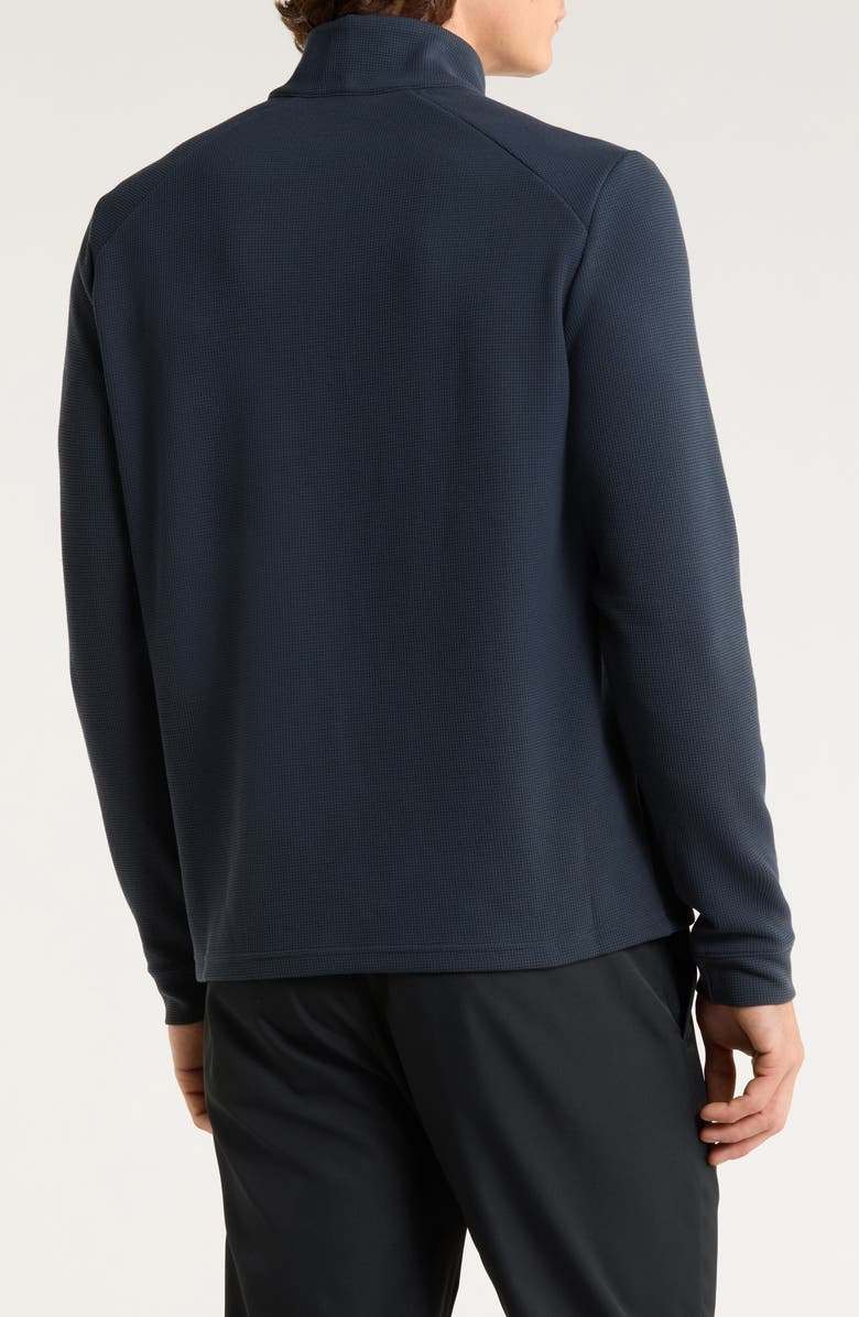 Free Fly Waffle Quarter Zip Pullover, Alternate, color, Deep Navy