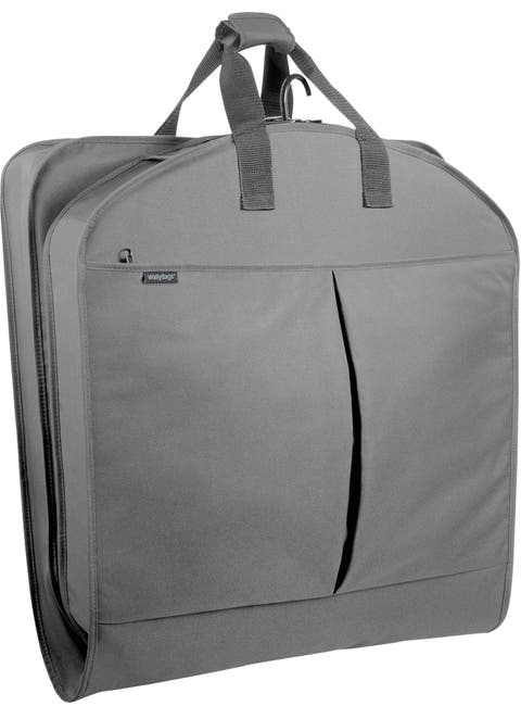 45" Deluxe Extra Capacity Travel Garment Bag with two accessory