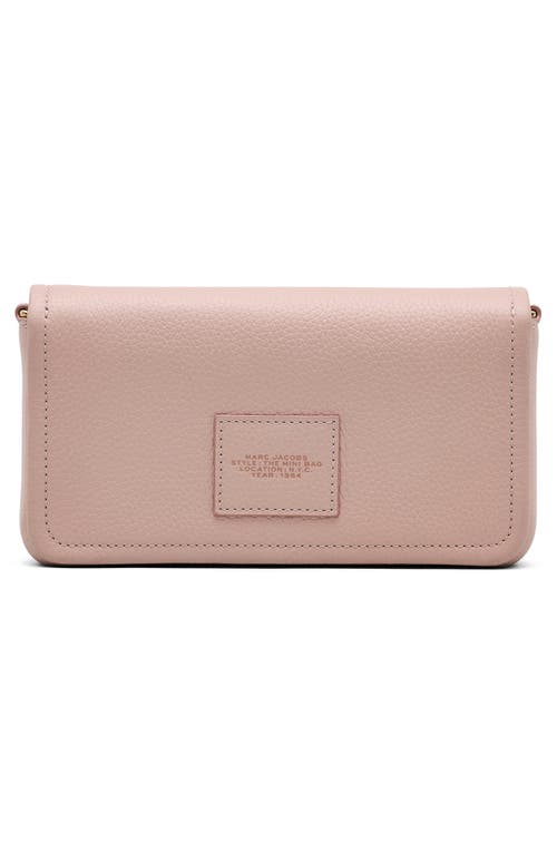 Marc Jacobs The Mini Leather Crossbody Bag In Pink
