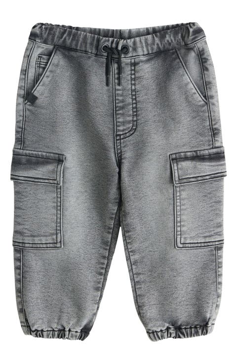 Kids' Baggy Jersey Cargo Joggers (Toddler & Little Kid)