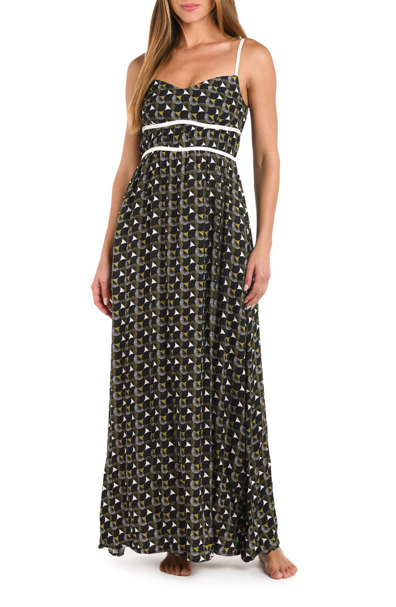 Sunshine 79 Trip Around Maxi Dress, Main, color, Black