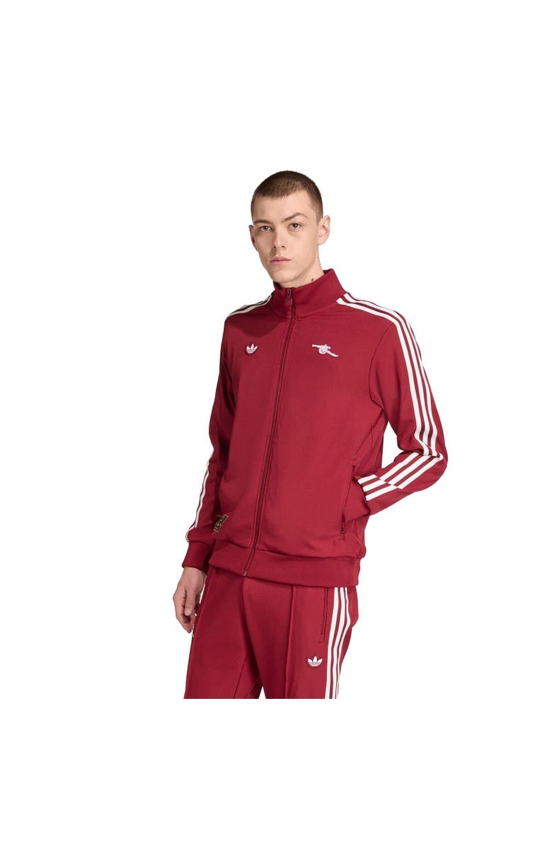 adidas Men's adidas  Red Arsenal Terrace Icons Full-Zip Track Jacket, Main, color, Red