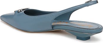 Aggie Pointed Toe Slingback Flat