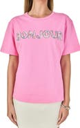Endless Rose Bonjour Sequins Knit Top