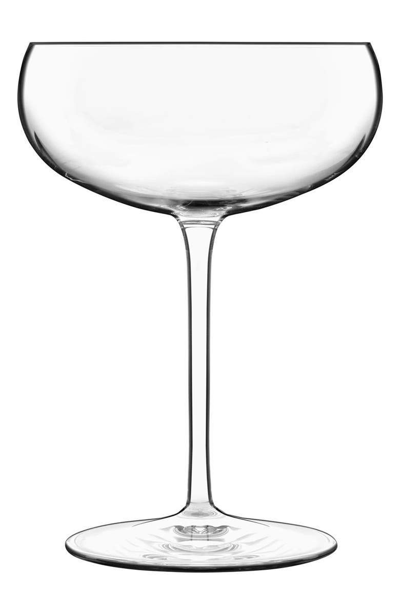 Luigi Bormioli Talismano Set of 4 Old Martini Glasses, Main, color, Clear