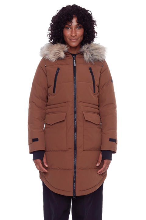 UKON - Vegan Down Drawstring Winter Parka