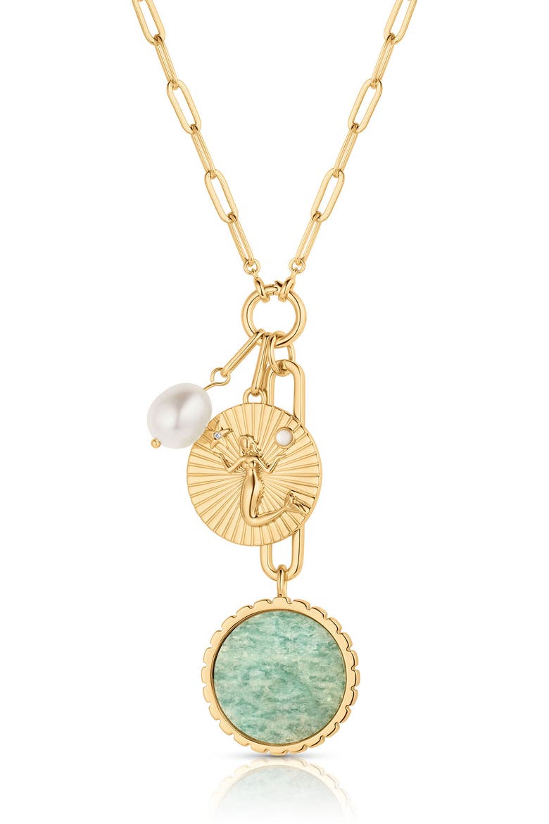 Paradiso Necklace, Main, color, AMAZONITE