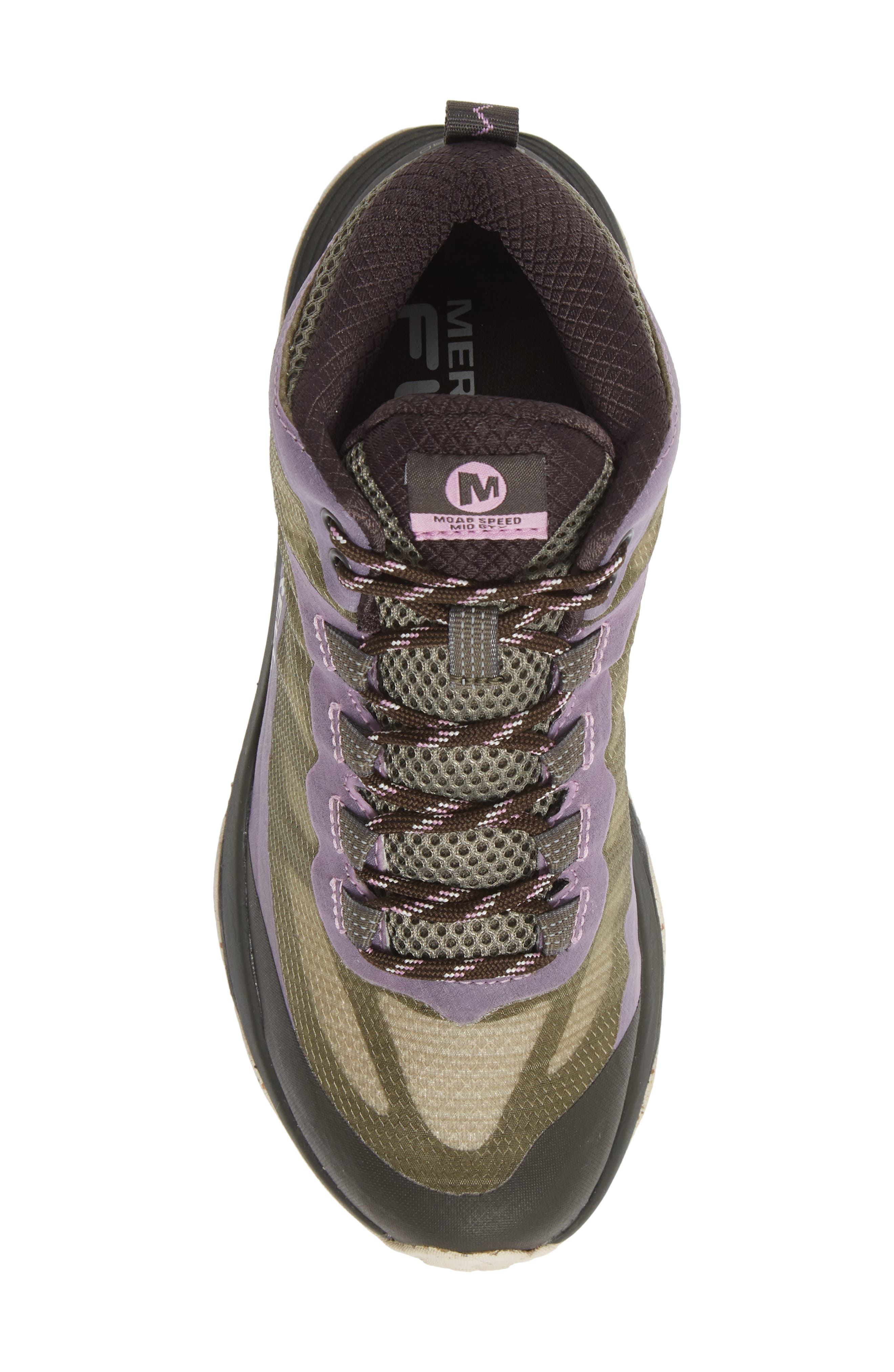 Merrell Moab Speed Gore-Tex<sup>®</sup> Mid Hiking Shoe, Alternate, color, 