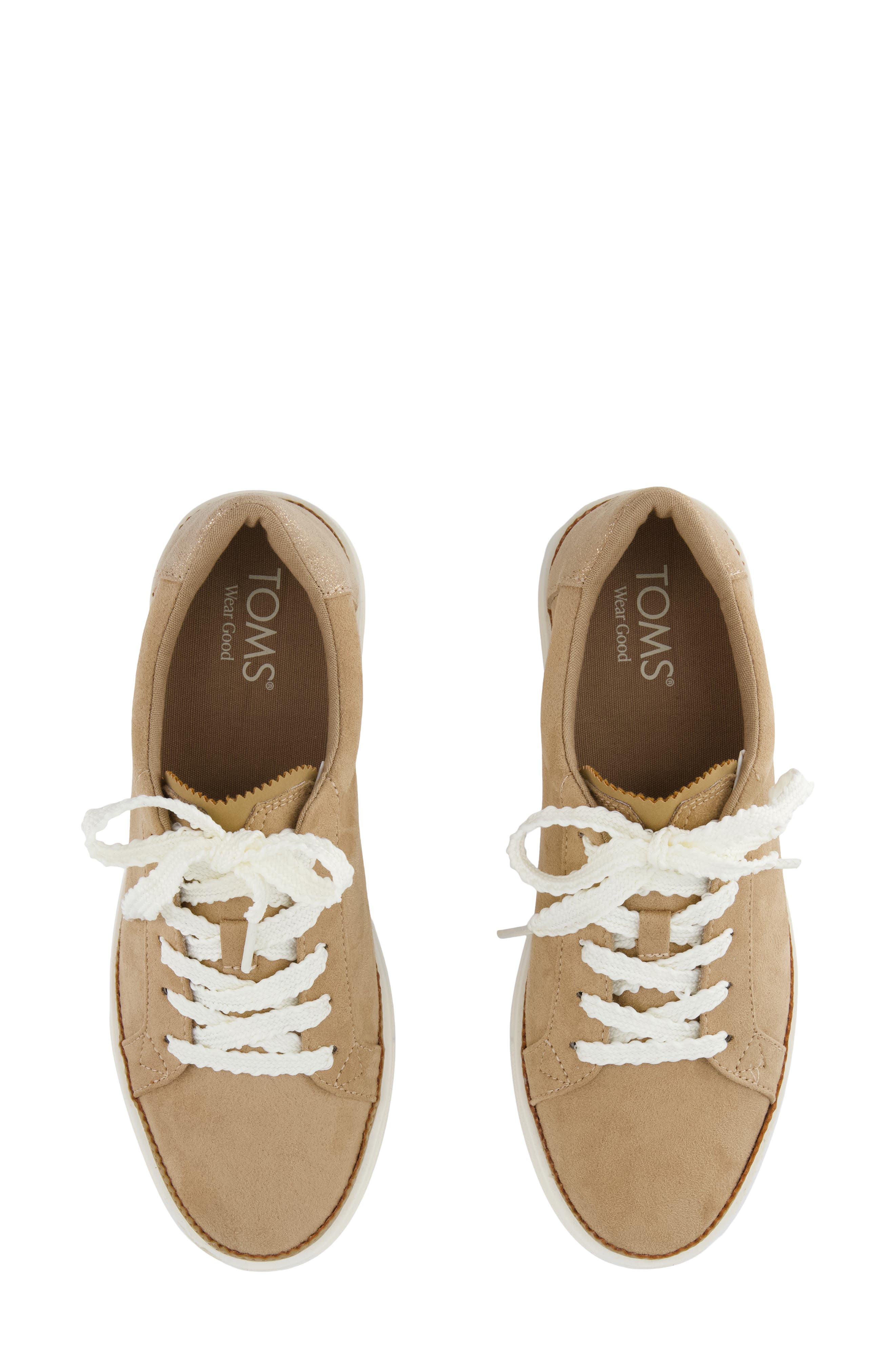 Izzy Sneaker, Alternate, color, MEDIUM BEIGE