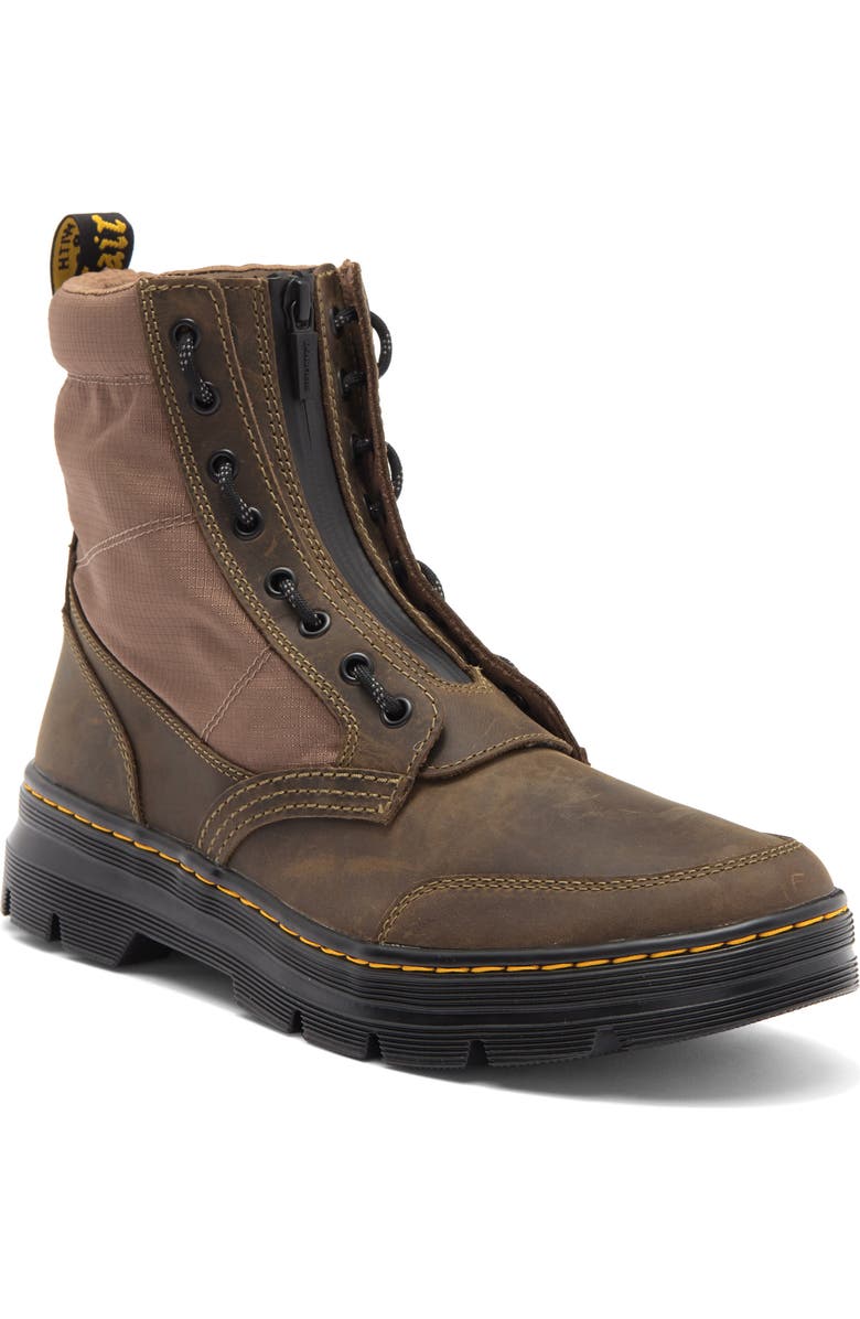 Dr. Martens Combs Jungle Zip Lug Sole Boot, Main, color,