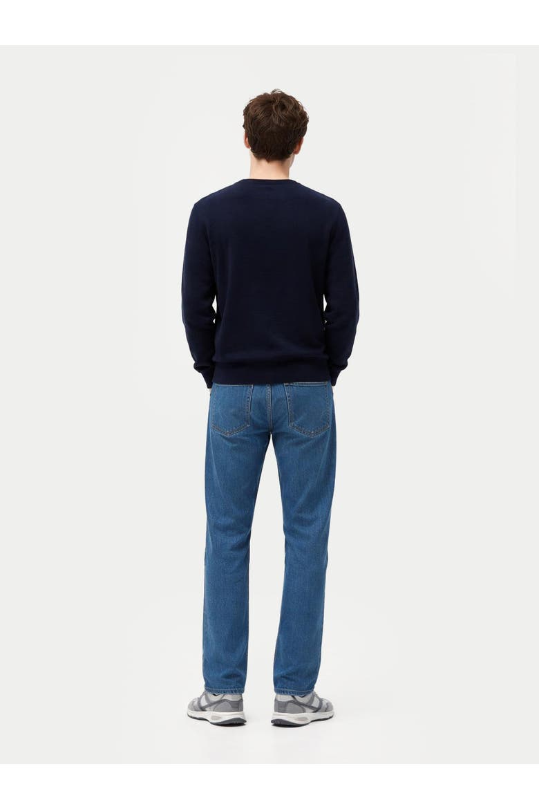 Timeless Crewneck Cashmere Sweater, Alternate, color, navy blazer