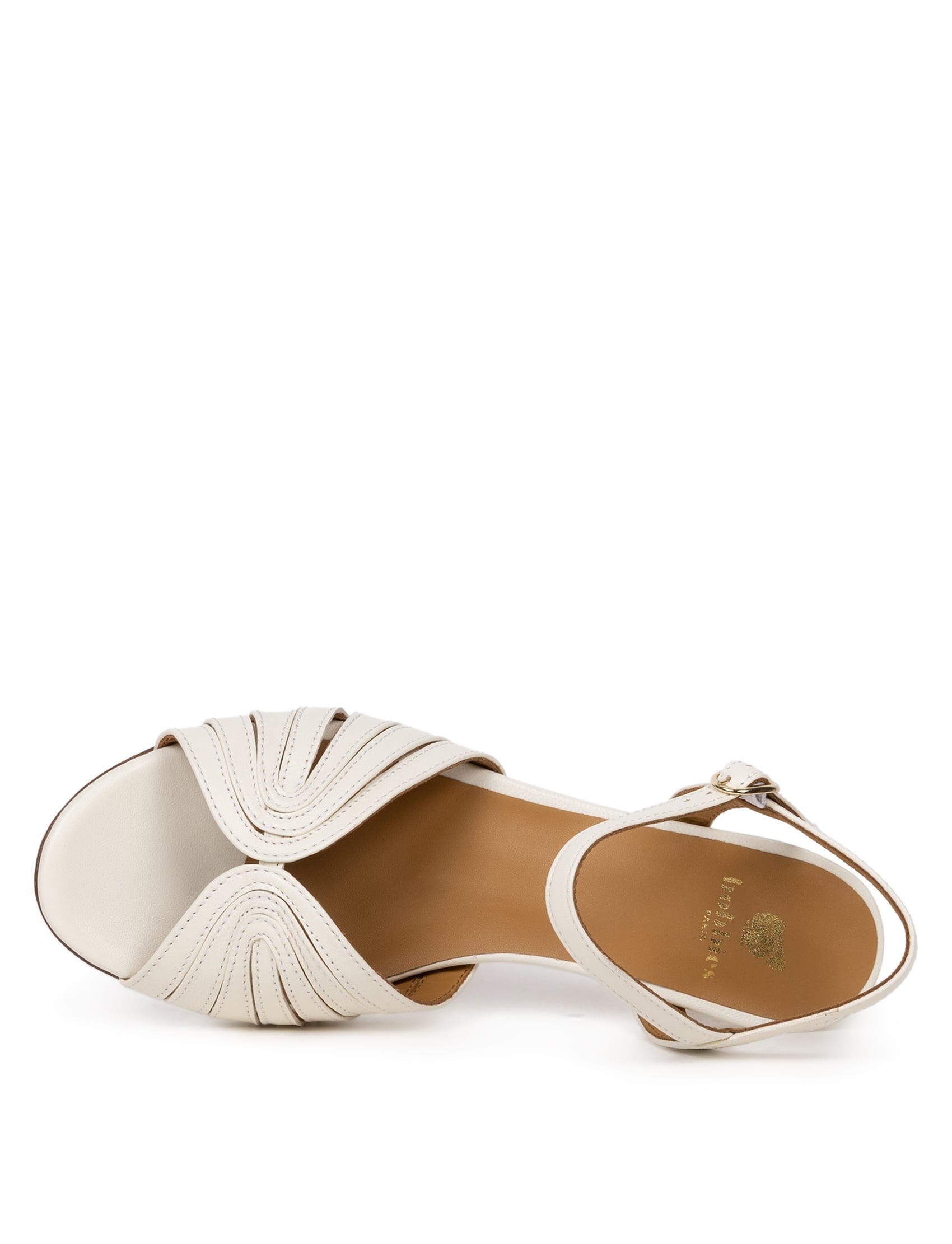 Alya Heeled Sandals, Alternate, color, Milk