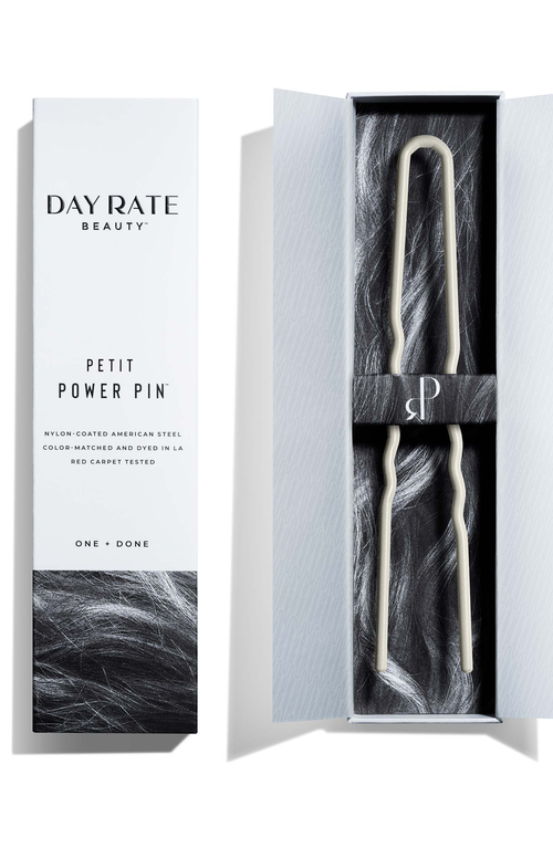 Day Rate Beauty Power Pin In Ivory (5.5in)