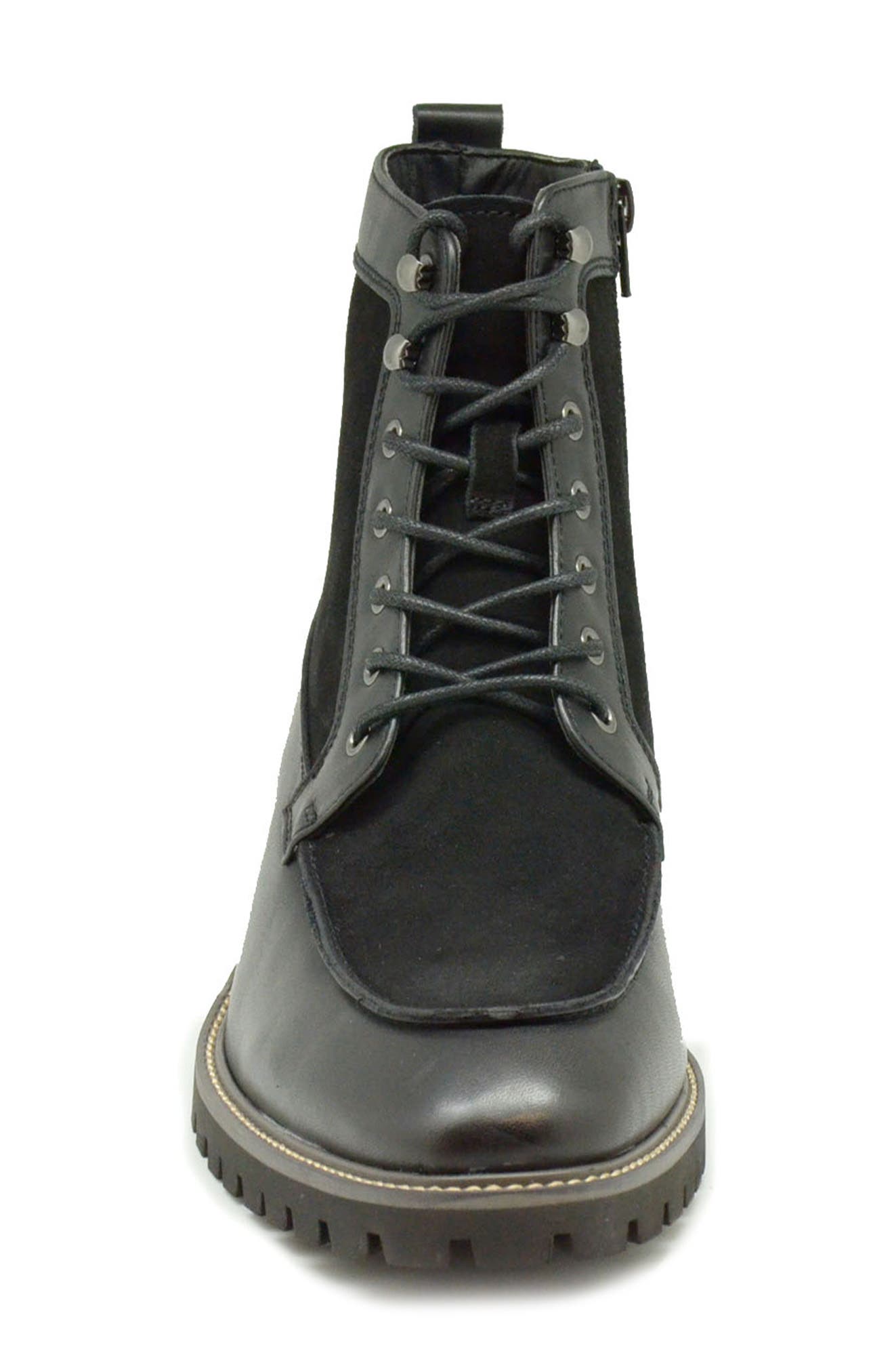 La Milano Hearth II Combat Boot, Alternate, color, Black