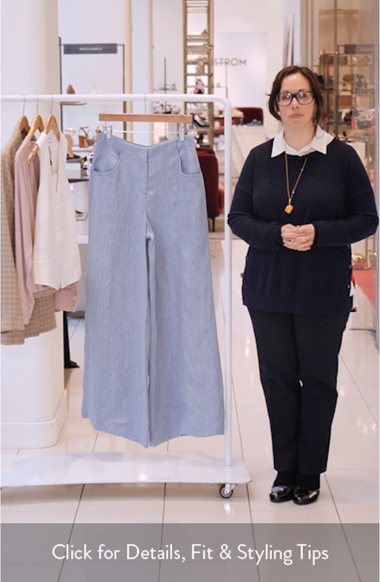 Demie Hemp Wide Leg Pants, sales video thumbnail