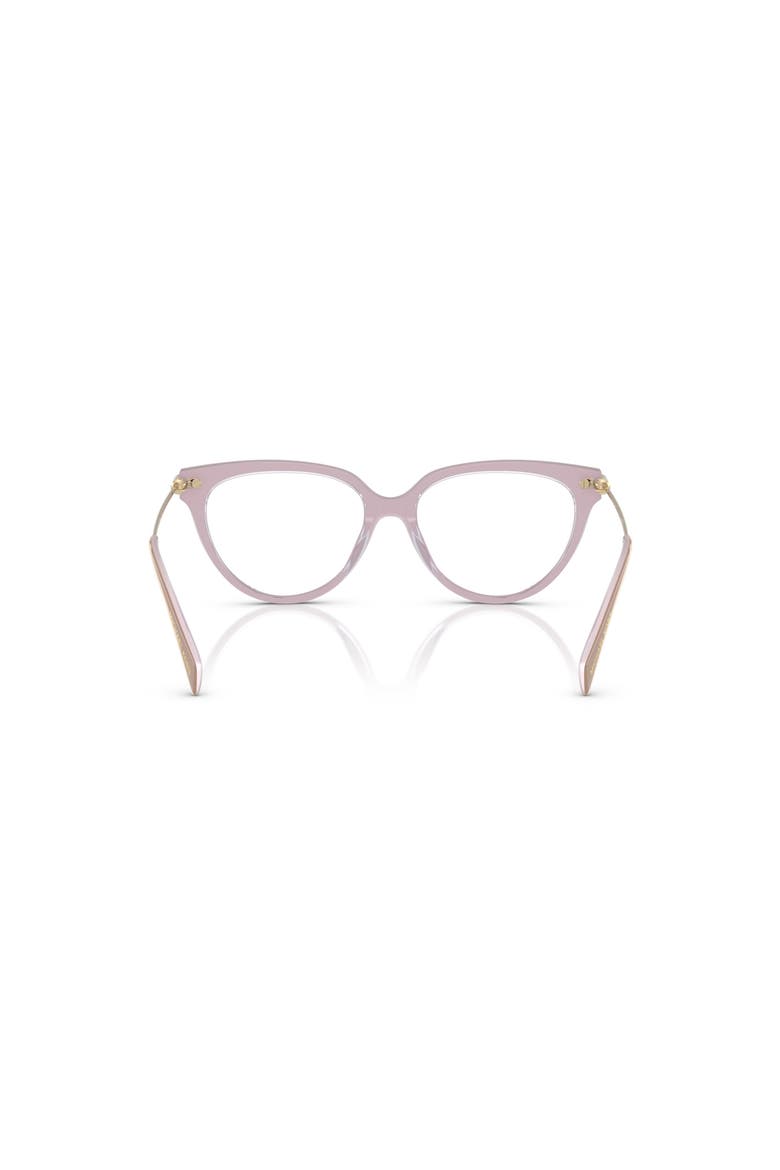 53mm Cat Eye optical glasses, Alternate, color, Beige