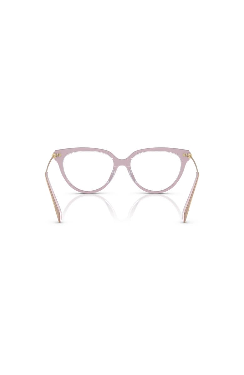 Michael Kors 53mm Cat Eye optical glasses, Alternate, color, Beige