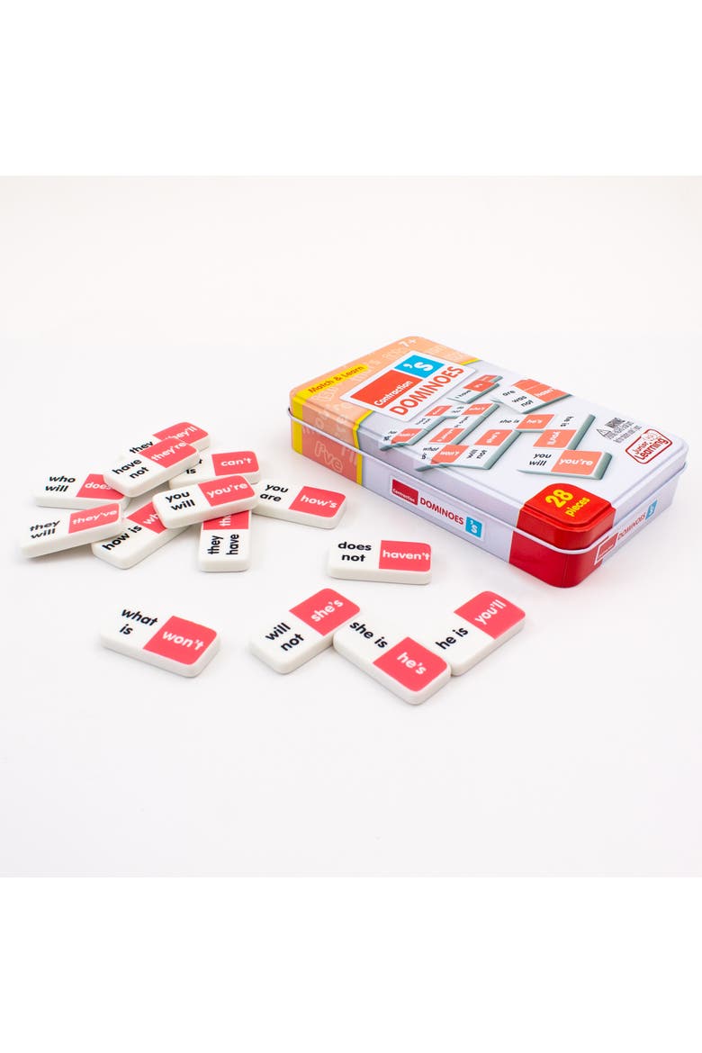 Contraction Dominoes Langauge Arts, Alternate, color, Multicolored