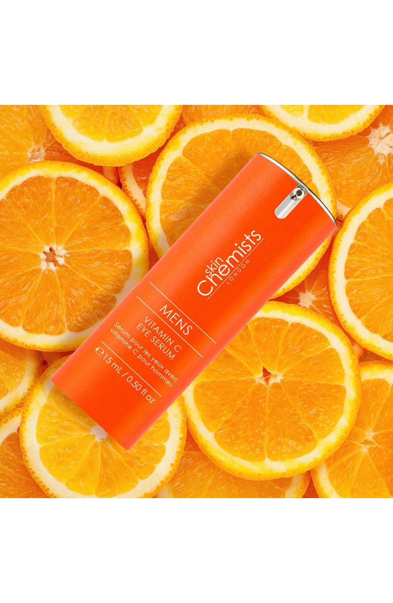 SKINCHEMISTS Men's Vitamin C Eye Serum 15ml x 3 Trio Set, Alternate, color, White