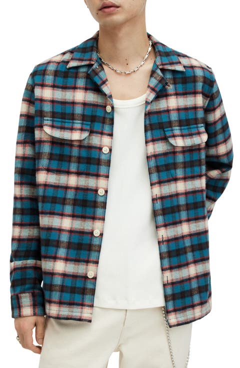 Crayo Plaid Relaxed Fit Button-Up Shirt