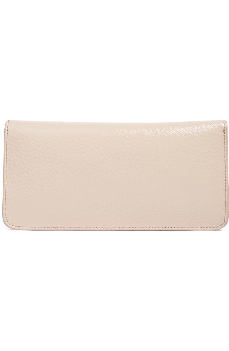 Tory Burch Gigi Caviar Leather Clutch, Alternate, color,