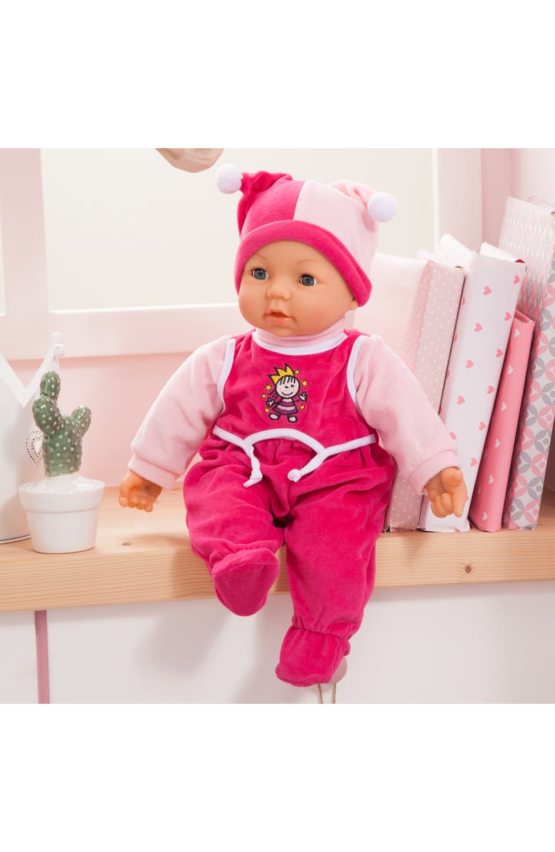Bayer Design 18 Inch Hello Baby Multi Function Baby Doll, Alternate, color, Multicolored