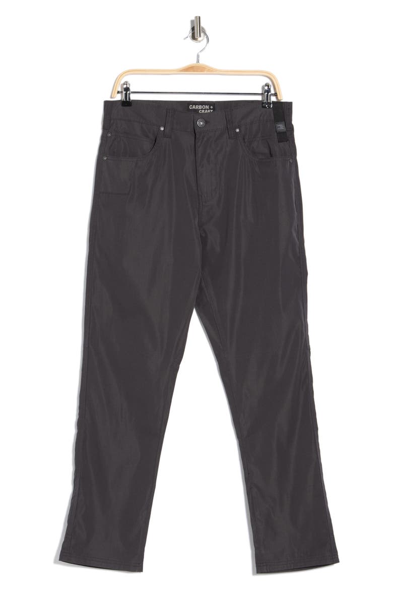 Water Resistant Five-Pocket Utility Pants, Alternate, color, GREY