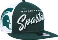 New Era Men's New Era Green Michigan State Spartans Outright 9FIFTY Snapback Hat