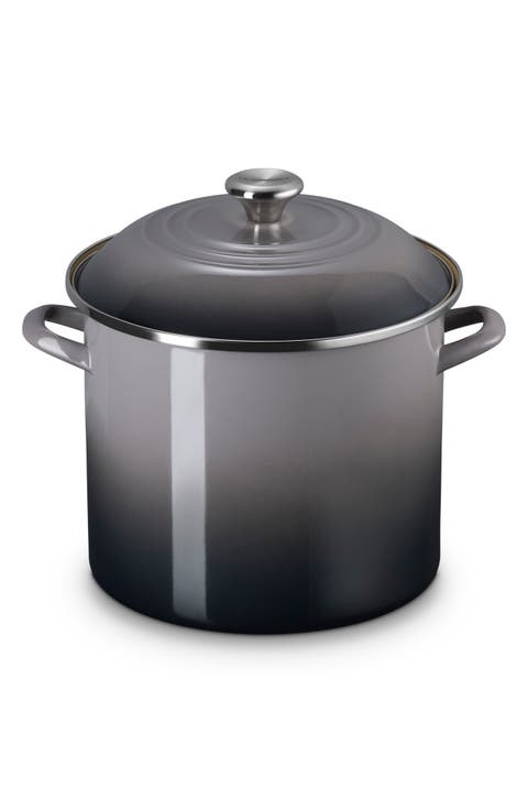 Enameled Stainless Steel Stockpot