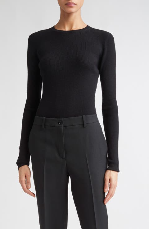 Hutton Cashmere Rib Sweater